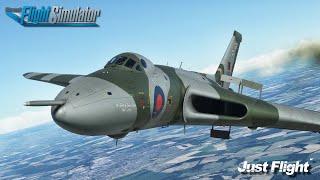 JustFlight Avro Vulcan in MSFS  Flying the Legendary XH558  First Look and Impression