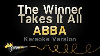 ABBA - The Winner Takes It All Karaoke Version