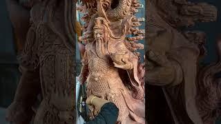 Art of Armor Carving Guan Gongs Armor in Wood
