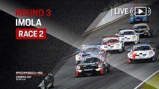 ROUND 3 - RACE 2 - Porsche Carrera Cup Benelux Season 2024 at Imola