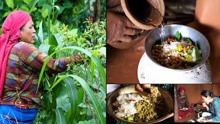 TARO LEAVES CURRY  गाभा र चना यसरी पकाउँदा स्वादै मिठो तर कसरी ? KanchhiKitchen