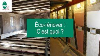 Éco-rénover  cest quoi ?