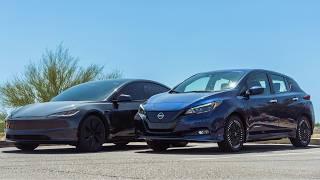 Nissan Leaf vs Tesla Model 3 - Which is the Better Value?