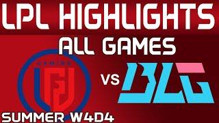 LGD vs BLG Highlights ALL GAMES LPL Summer 2024 LGD Gaming vs Bilibili Gaming by Onivia