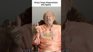 Kriya Yoga Magnetizes the Spine