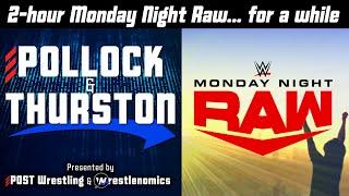 2-Hour Monday Night Raw … For A While  POST x Wrestlenomics