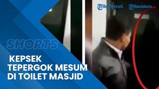 Detik-detik Kepala Sekolah di Wonosobo Digerebek Warga di Toilet Masjid Mesum dengan Wanita