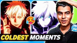 Gojo Saturo Coldest Moments  In Hindi 4K 60FPS Jujutsu Kaisen Season 1 In Hindi Reaction