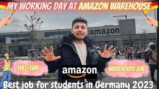 Vlog 15 A Day in The Life at Amazon Warehouse in Germany  My Personal Experience Working at Amazon