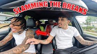 SLAMMING THE BRAKES ON THE GANG *never seen them this mad*