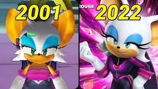 ROUGE Evolution from Sonic the Hedgehog Series