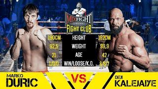 Marko Duric Serbia Vs. Deji Kalejaiye Germany - MFC MMA Full Fight  December 2021