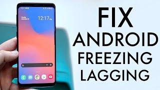 How To FIX Android Freezing  Stopping Randomly