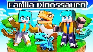 Tenho uma FAMÍLIA de DINOSSAURO no Minecraft