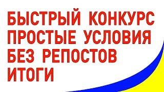 Итоги быстрого конкурса без репостов. Приз выбирали Вы сами.