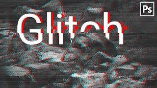 GLITCH ЭФФЕКТ В PHOTOSHOP