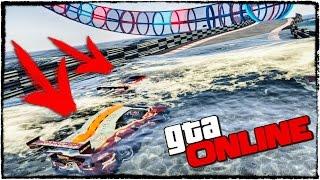 ДОПЛЫВИ ДО ЧЕКПОИНТА D ТРОЛЛЬ-ГОНКИ В ГТА 5 GTA 5 ONLINE ГОНКИ