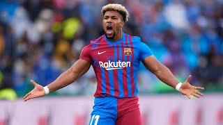 Adama Traore scores first goal for Barcelona