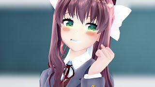 【MMD x DDLC】A little bit of Monika