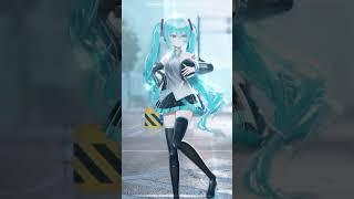 MMD 明晰メモリー - げのげ式初音ミク #shorts  #初音ミク #mmd