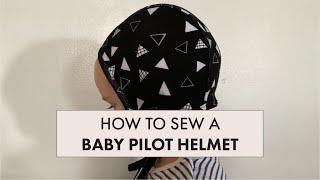 Baby Closet Sewing Pilot Baby Helmet