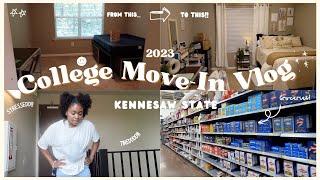 College Move-In Day Vlog  Kennesaw State University