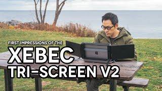 First impressions XEBEC Tri-Screen V2 to increase your laptops screen real-estate