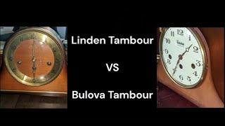 Clock Competition Linden Tambour VS Bulova Tambour