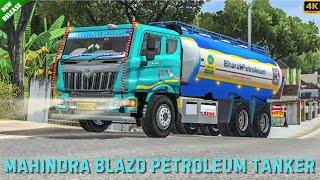 Bharatbenz Petroleum Mahindra Blazo Tanker Truck Mod Download Bus Simulator Indonesia