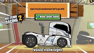Hill Climb Racing 2 - New VOLVO IronKnight Truck Gameplay