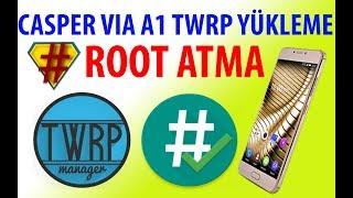 CASPER VIA A1 TWRP RECOVERY YÜKLEME VE ANDROID ROOT ATMA