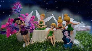 Minature fairy princess  fairy Angels garden decor dolls review  mini dolls  Mini items Unboxing