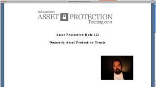 Domestic Asset Protection Trusts States Nevada Delaware