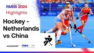 NAIL BITING SHOOTOUT   Netherlands vs China Gold Medal Hockey Highlights  #Paris2024 #Olympics