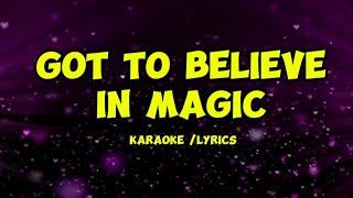 Got to Believe in Magic DavidPomeranz #karaoke #lyrics #coversong