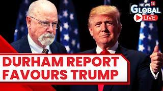 Special Counsel John Durham Slams Probe Of Trump-Russia Collusion  Trump News LIVE  Druham Report