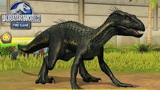 KADAL HITAM TERKUAT INDORAPTOR Jurassic World The Game GAMEPLAY #8