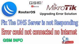 SOLVED Cant update - could not resolve DNS name error  Error could not connect no internet host