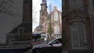 23 november 2021 Amsterdam West. Nieuwe kerk. Always beautiful in Amsterdam. I love it