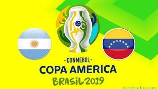 Argentina vs Venezuela copa america
