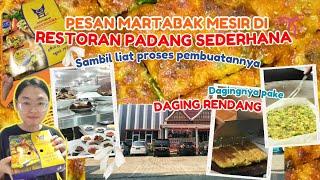 TERNYATA MARTABAK MESIR DI PADANG SEDERHANA PAKE DAGING INI‼️ 