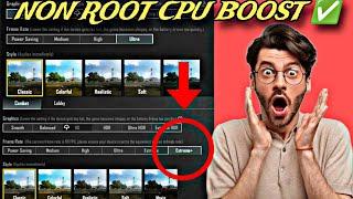 BGMIPUBG MOBILE 90 FPS  NON ROOT DEVICE OVERCLOCK  NON ROOT CPU BOOST