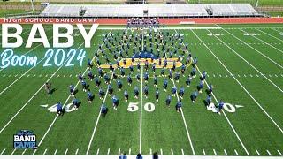 Baby Boom- Field Show  Jackson State University High School Band Camp 2024