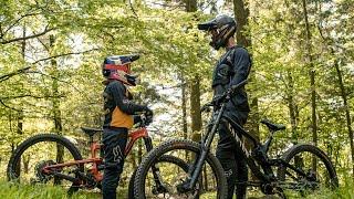 12 year old downhiller versus 33 year old downhiller - MTB Downhill Freeride Kid