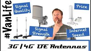 3G  4G LTE MIMO MiFi Antenna test  review - Poynting XPOL  Bingfu  Unbranded