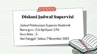 LULUS VALIDASI Supervisi Akademik_Apakah pelaksanaan pembelajaran pendidik berpusat pada murid?