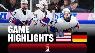 Highlights USA vs Germany  2024 #U18WomensWorlds