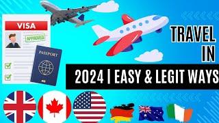 HOW TO TRAVEL EASILY IN 2024  VISIT SCHOOL WORK MARRIAGE