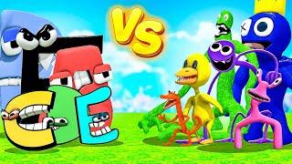 АЛФАВИТ ЛОР ПРОТИВ РАДУЖНЫХ ДРУЗЕЙ В ГАРРИС МОД ALPHABET LORE VS RAINBOW FRIENDS В Garrys Mod