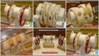 Bengali Gold Shakha Pola Bangle Designs 2019 best collection